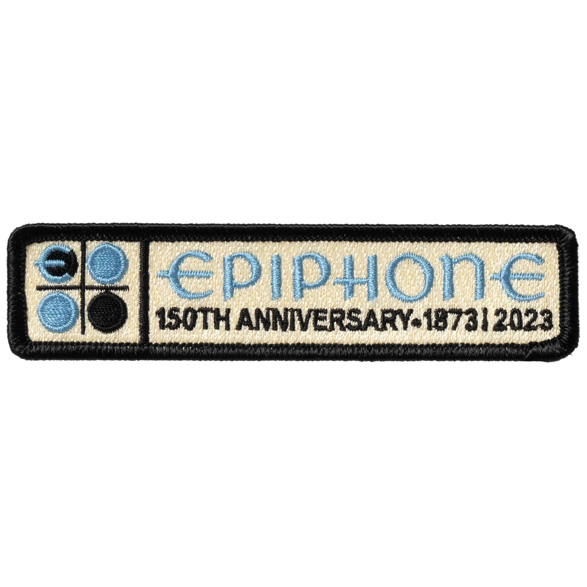 Epiphone 150th Anniversary Embroidered Patch, Rectangle, Exclusive
