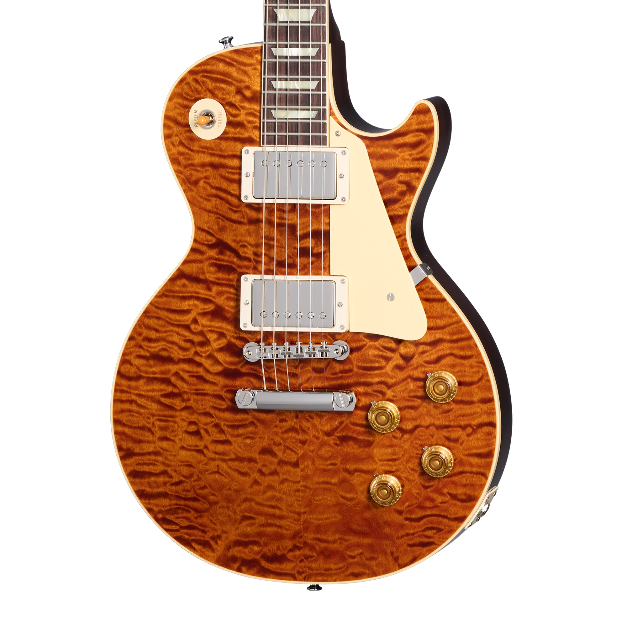 Gibson Custom 1959 Les Paul Standard 5A Quilt Maple Top, Double Whiskey Fade