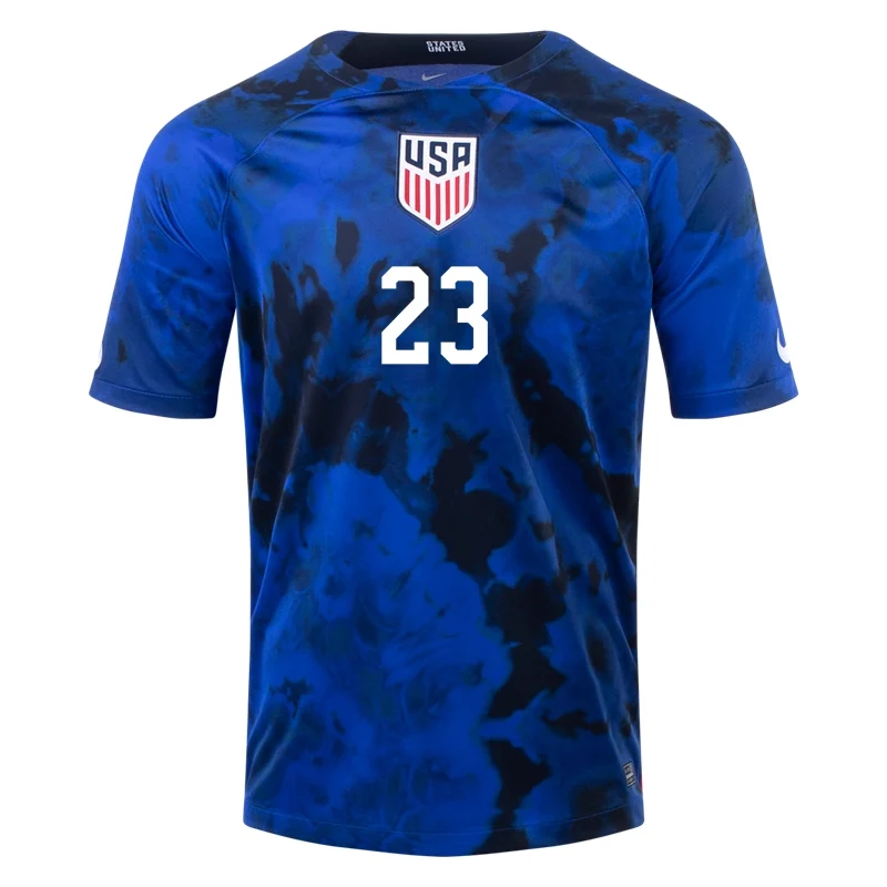 2023 Kids Nike Kellyn Acosta USA Away Jersey - SoccerPro