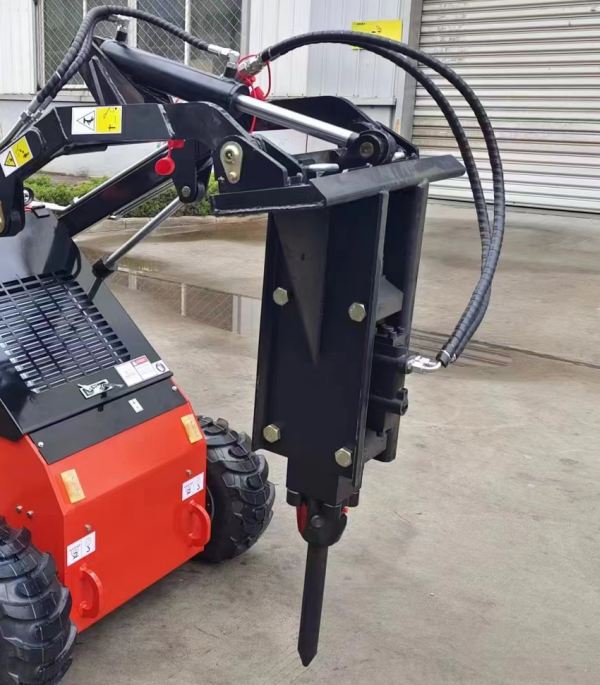 Breakers (skid steer loader aids)