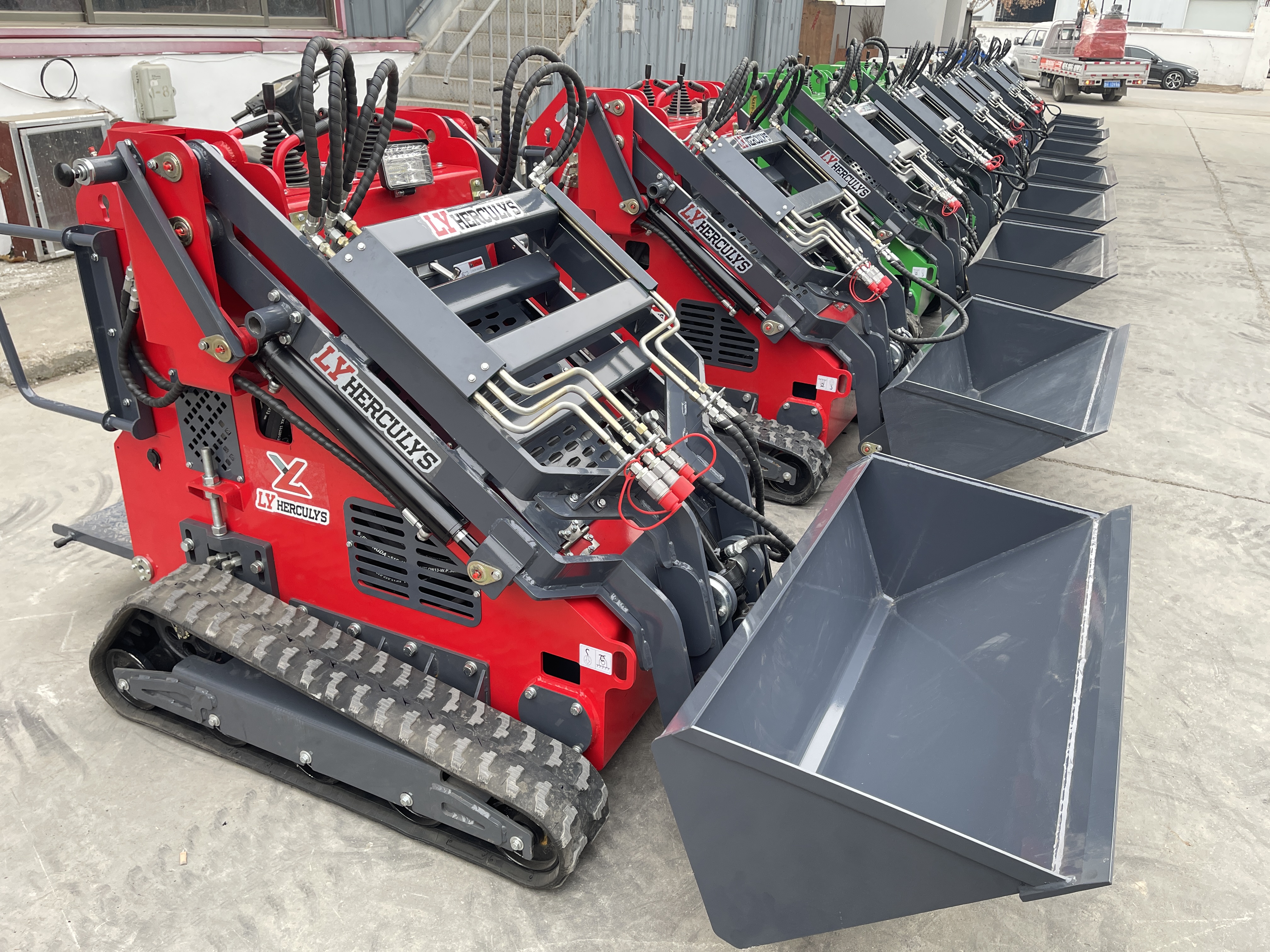 What can a skid steer loader do on a construction site