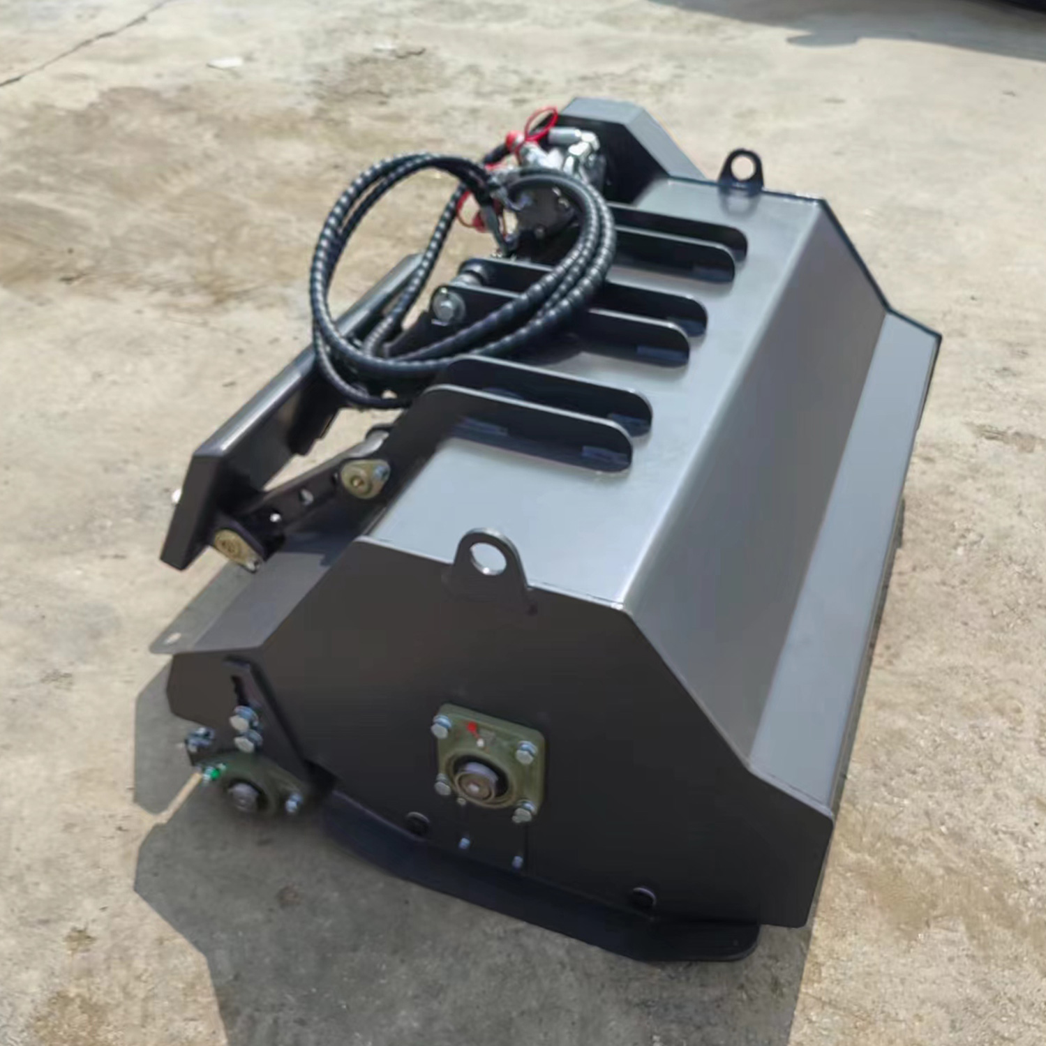 Flail lawn mower and brush cutter