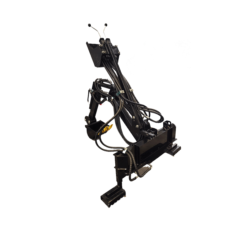 Backhoe small excavation