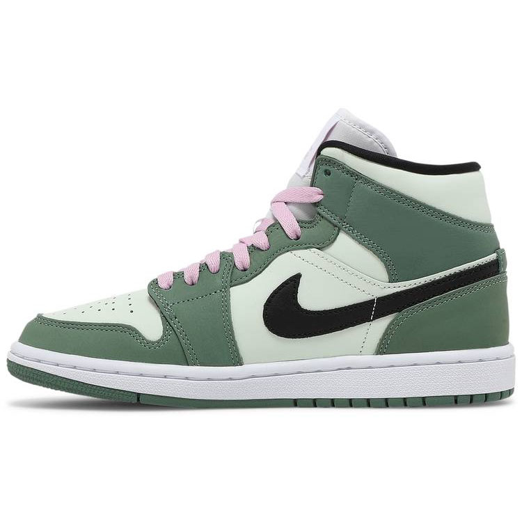 air jordan mid green python