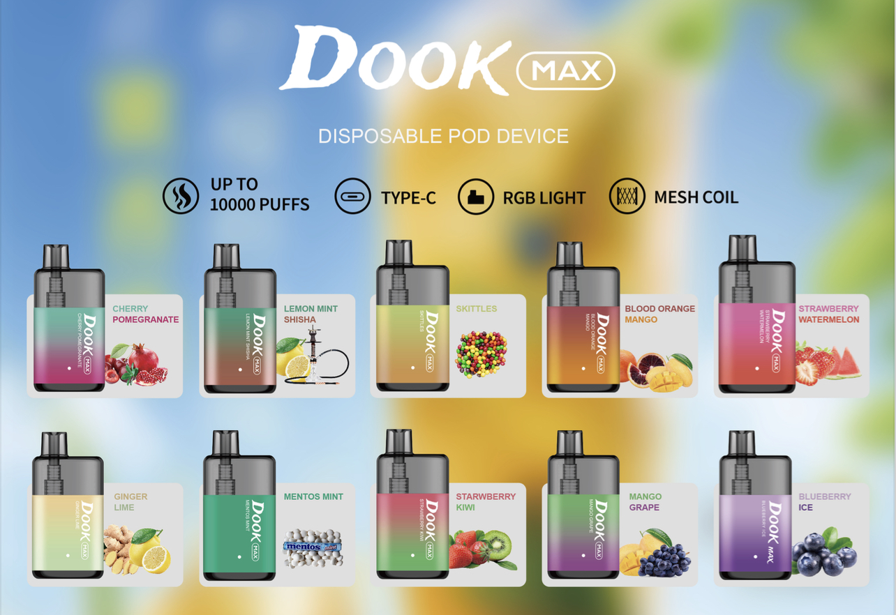 Buy Dook Max 10000 Puffs Vape Online In Australia OzVapings Buy dook max 10000 puffs vape online in australia ozvapings