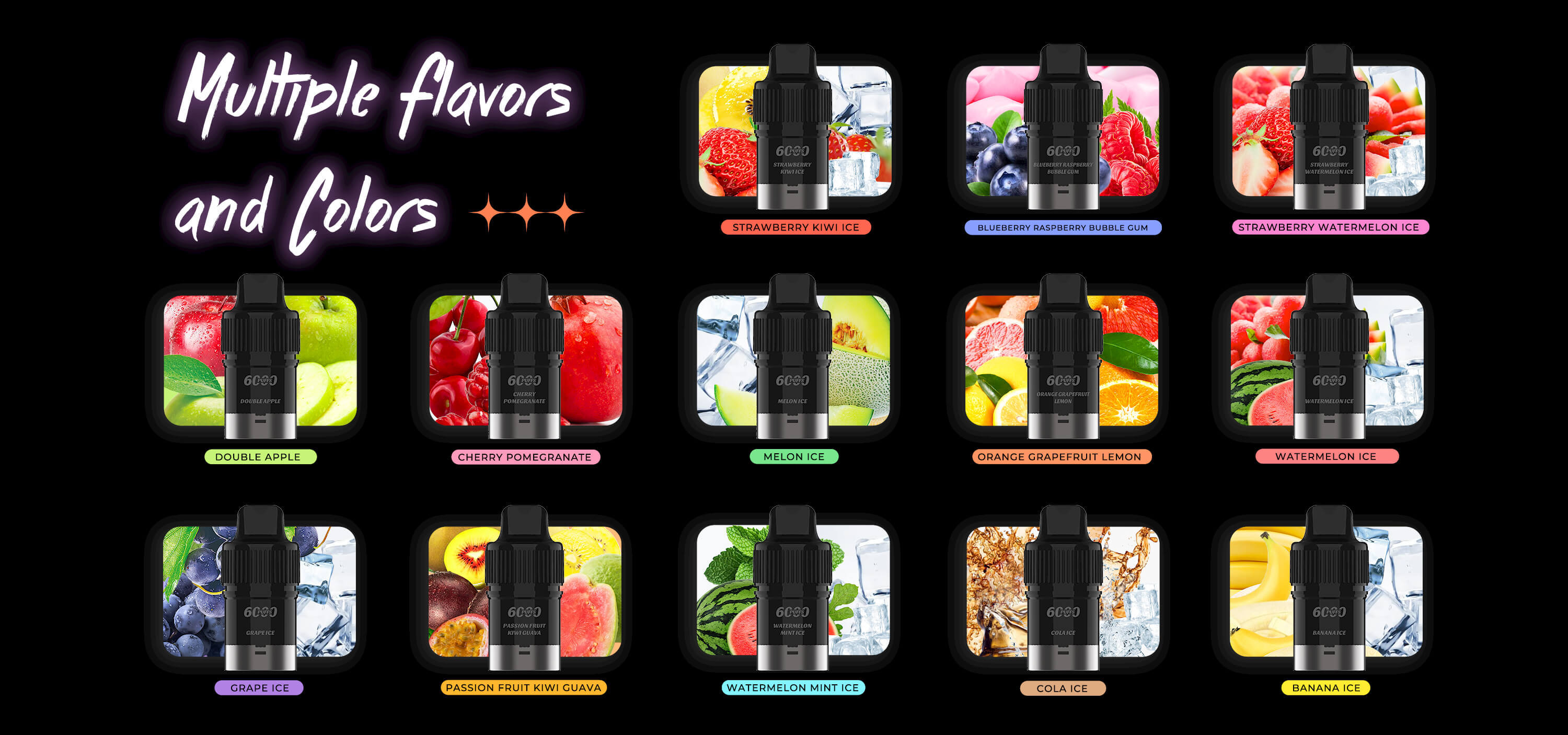 <strong>IGET BAR Plus Disposable Pod (suitable for both S3 and Bar Plus Kit) 21 Flavors</strong>