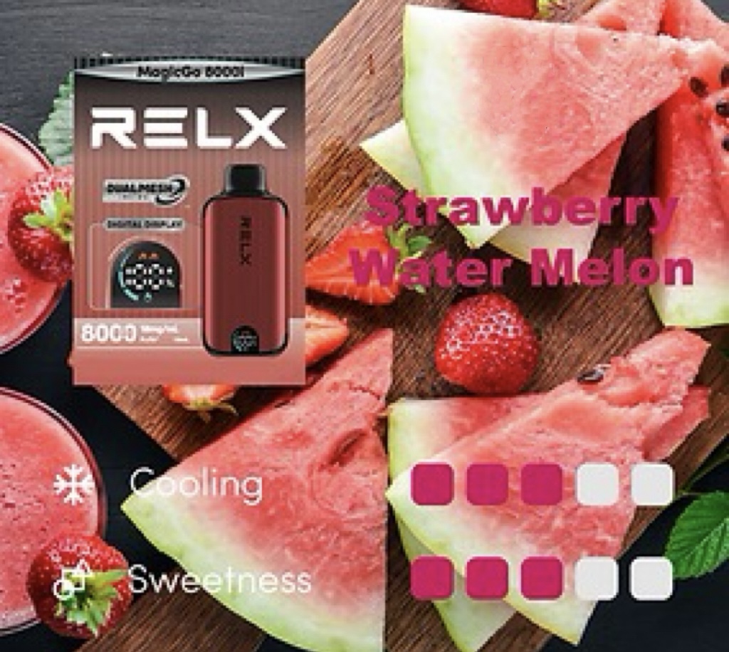 newest RELX MagicGo 8000i Puffs 15 Flavors