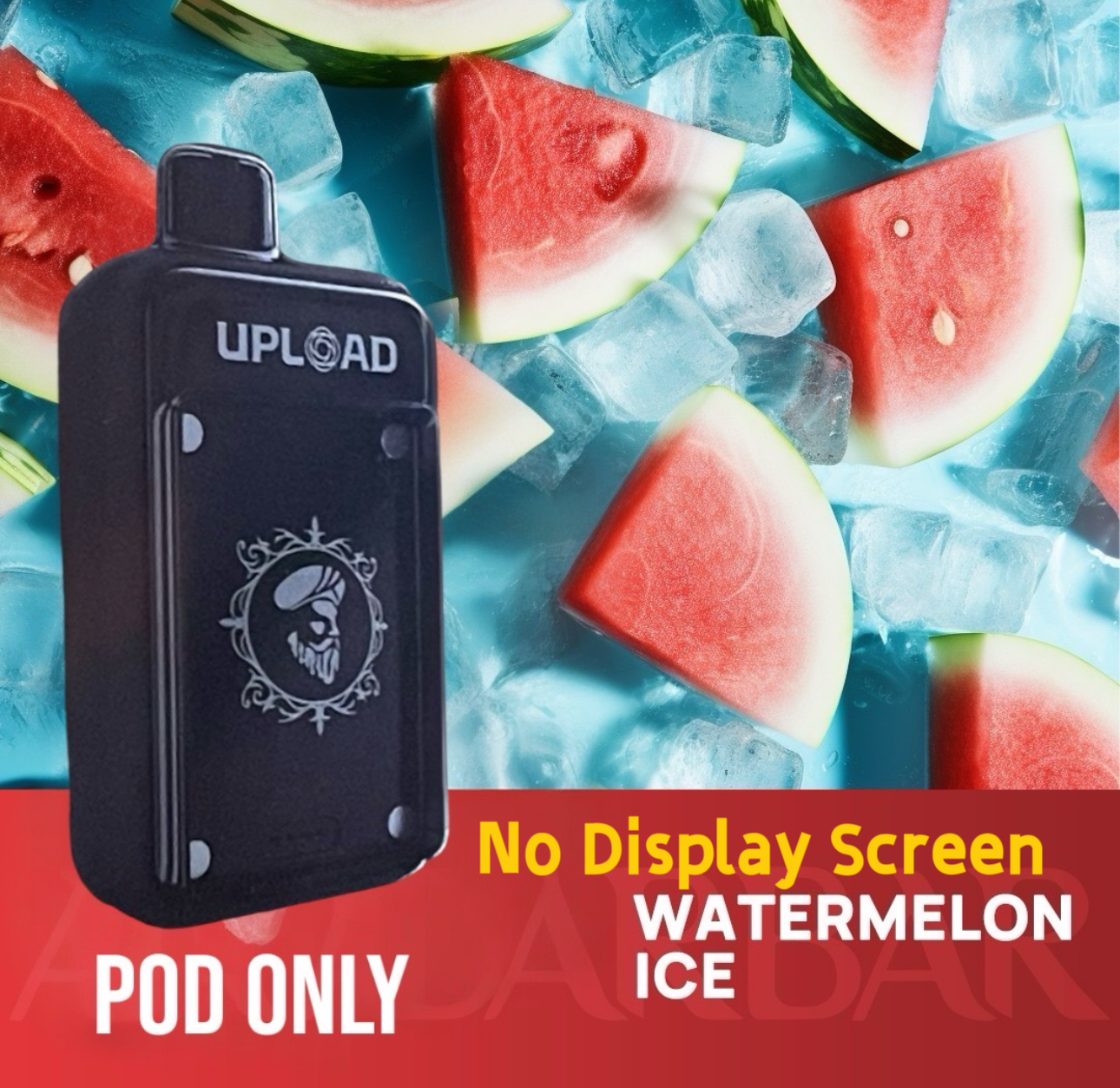 AliBarBar Upload POD 25000 puffs**NO Display LED Screen**