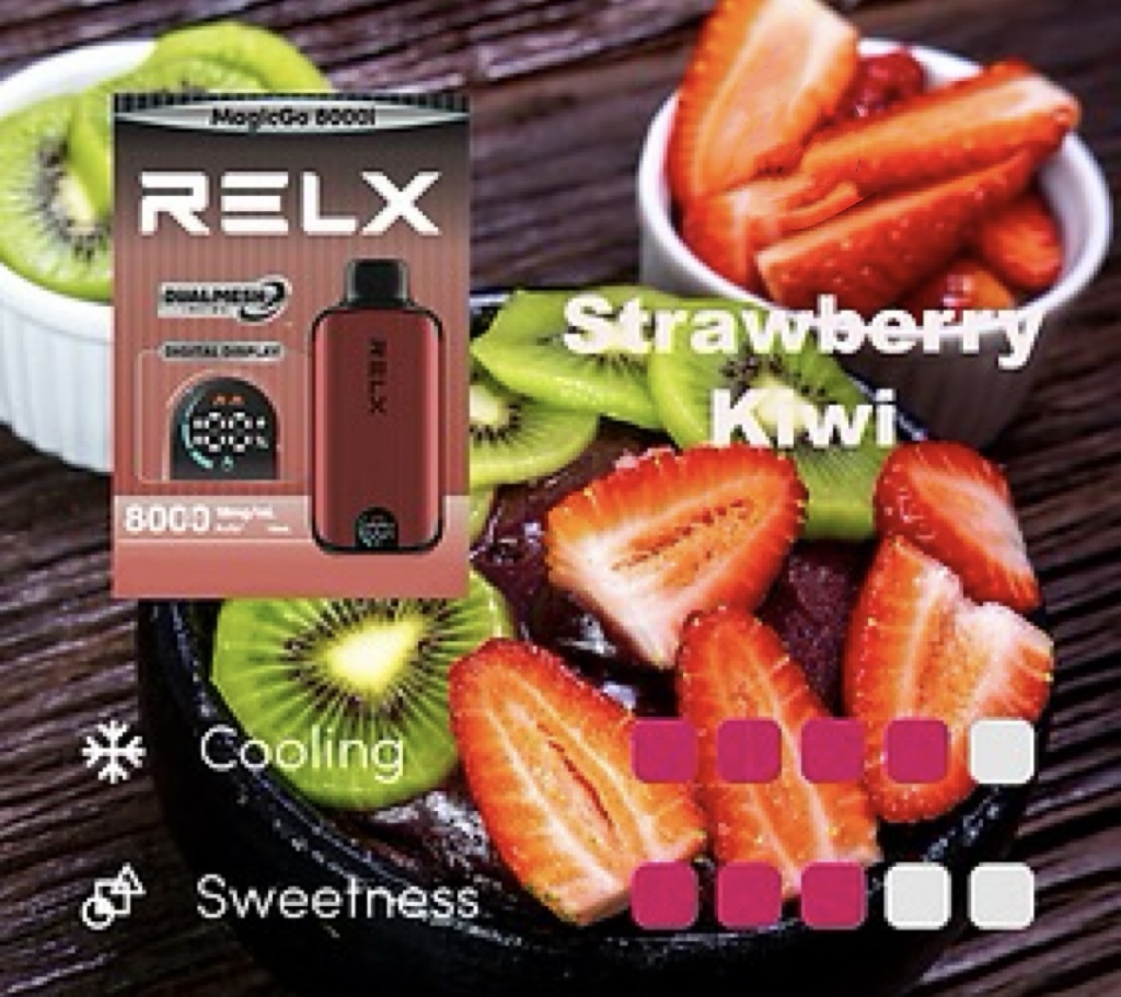 newest RELX MagicGo 8000i Puffs 15 Flavors