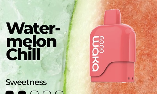 WAKA SoMatch MB6000 Pod ONLY 16Flavors
