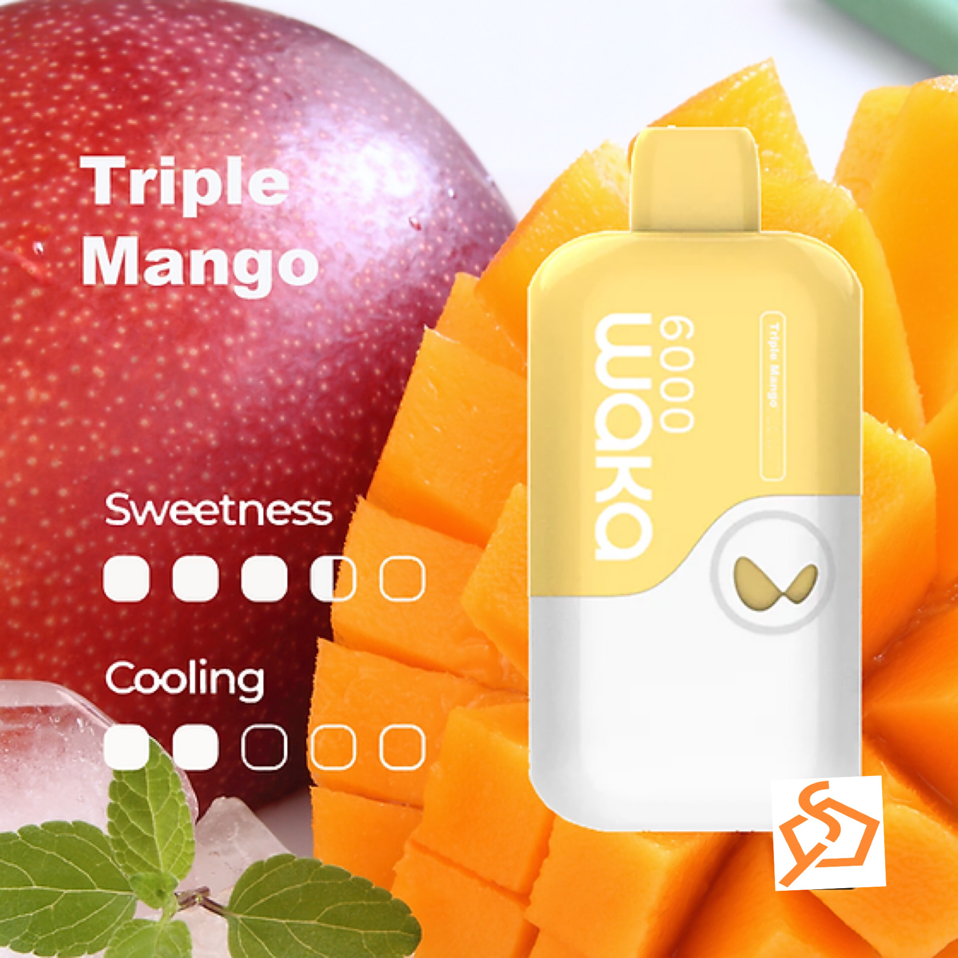 Waka soMatch MB6000 disposable Pod Kit 13 Flavors