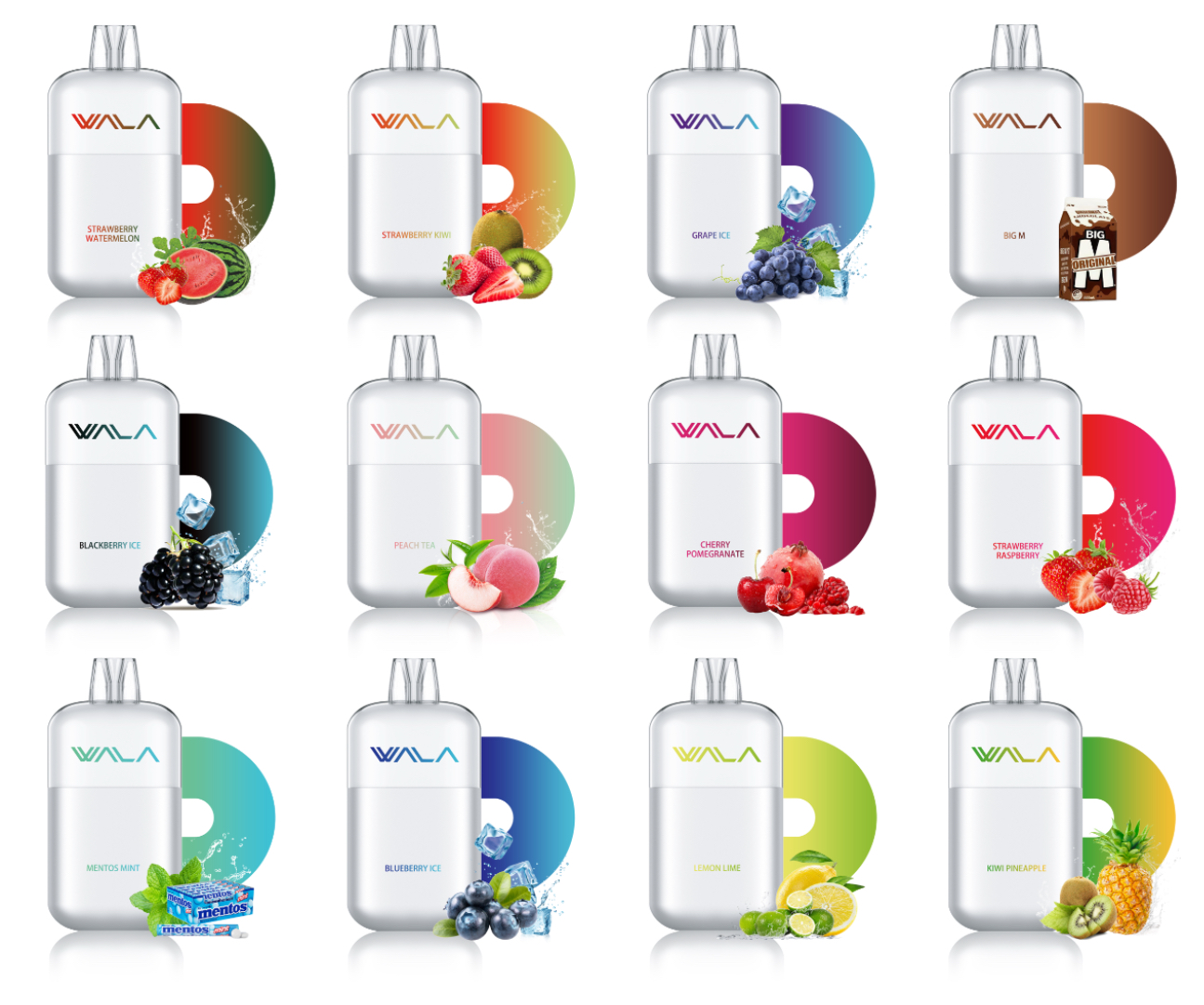 New WALA POP 10000 Puffs Disposable Vape 20 Flavors(Chance to Win $ or Device )