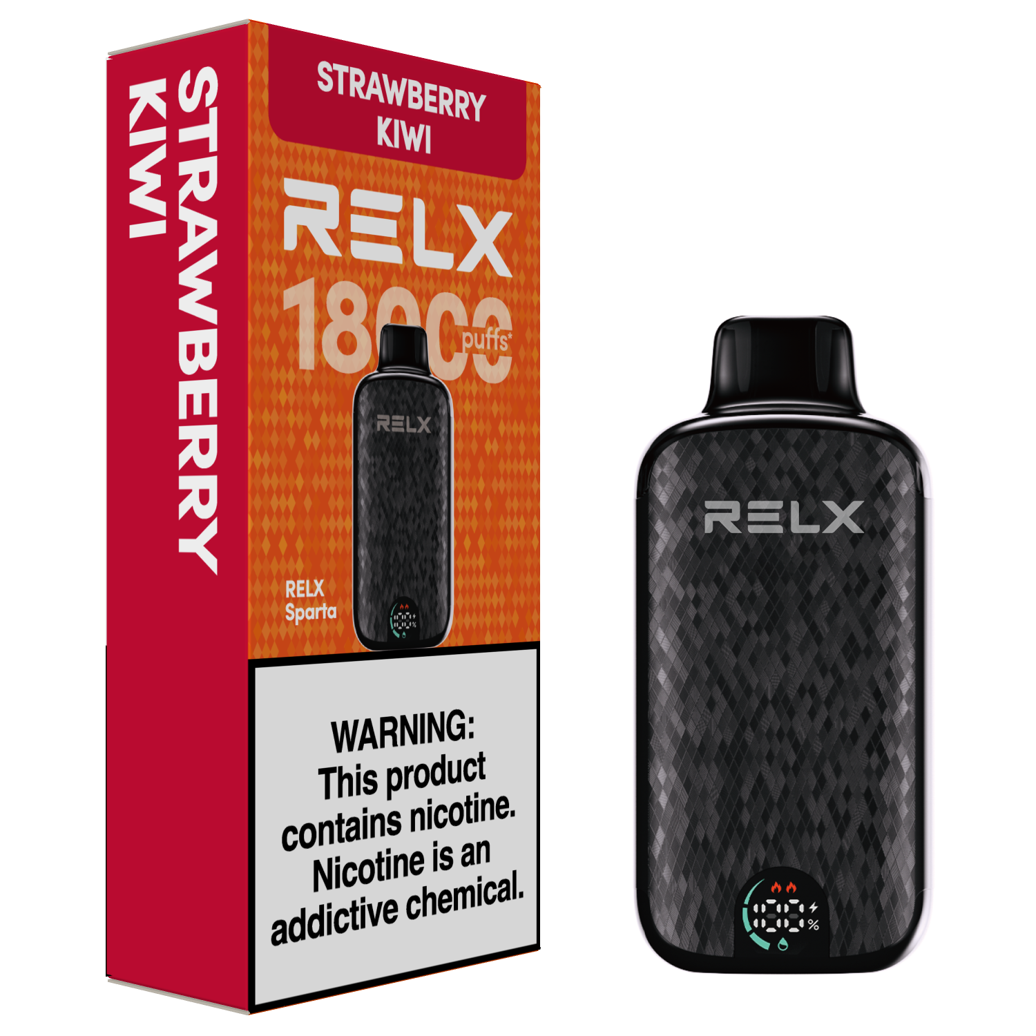 new Relx Sparta 18000 Puffs 16 Flavors