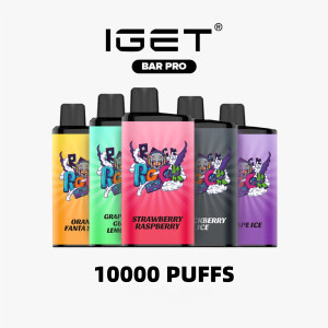 New IGET Bar Pro 10000 Puffs 17 Flavors