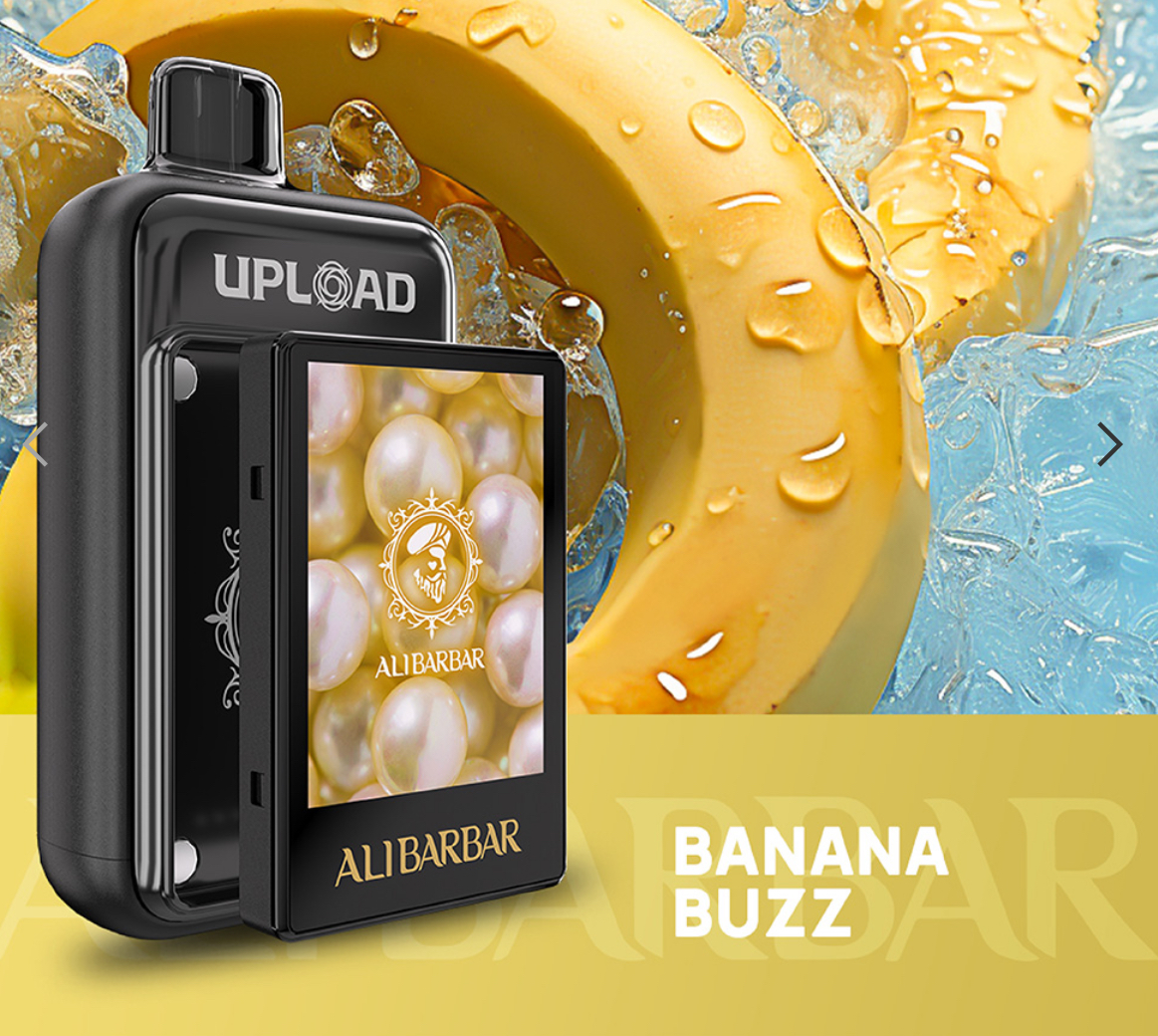 AliBarbar Upload 25000 Puffs with replaceable LED Screen