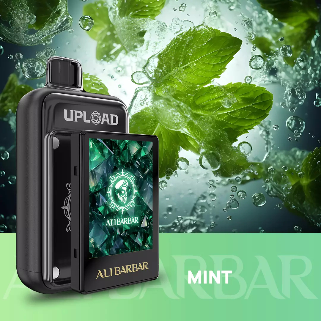 AliBarbar Upload 25000 Puffs with replaceable LED Screen
