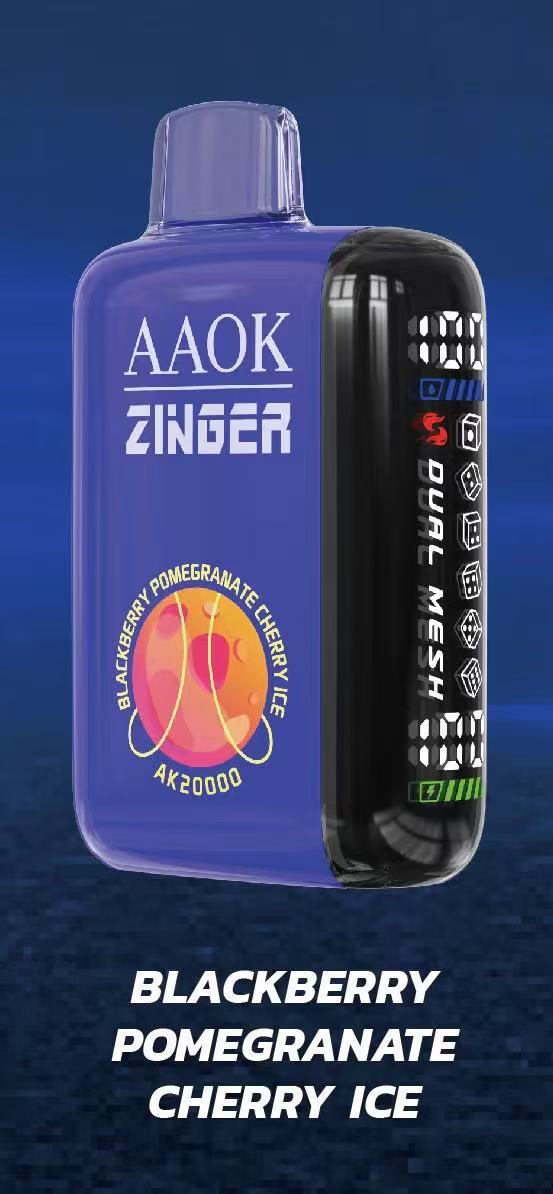 new AAOK 20000 Puffs Disposable Vape 21 Flavors