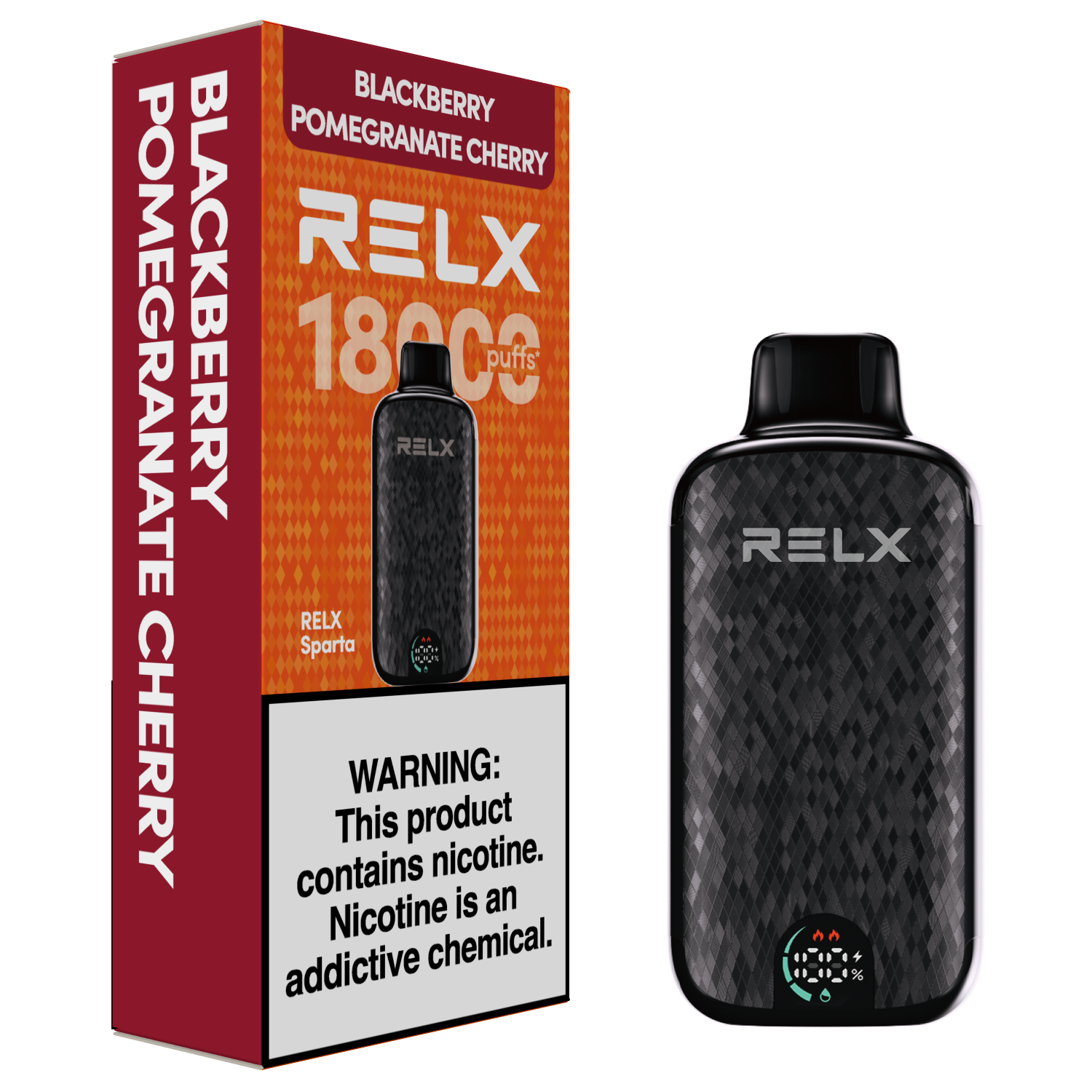 new Relx Sparta 18000 Puffs 20 Flavors