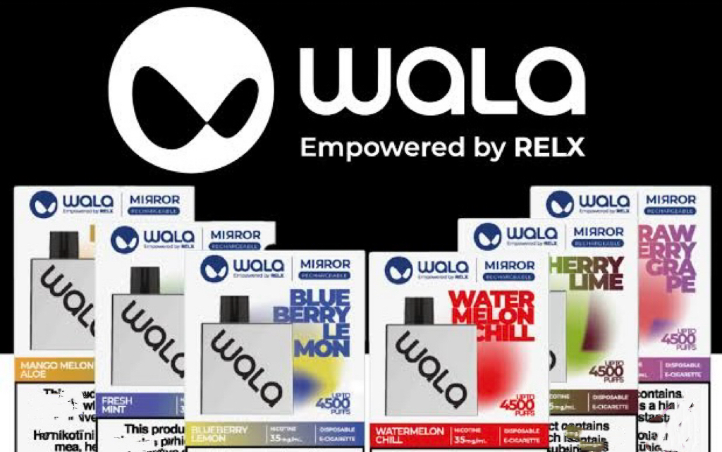 Newest RELX WALA Mirror 4500 Puffs