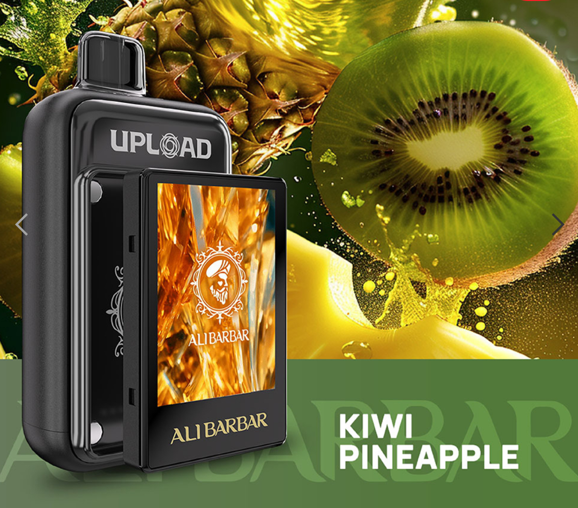 AliBarbar Upload 25000 Puffs with replaceable LED Screen