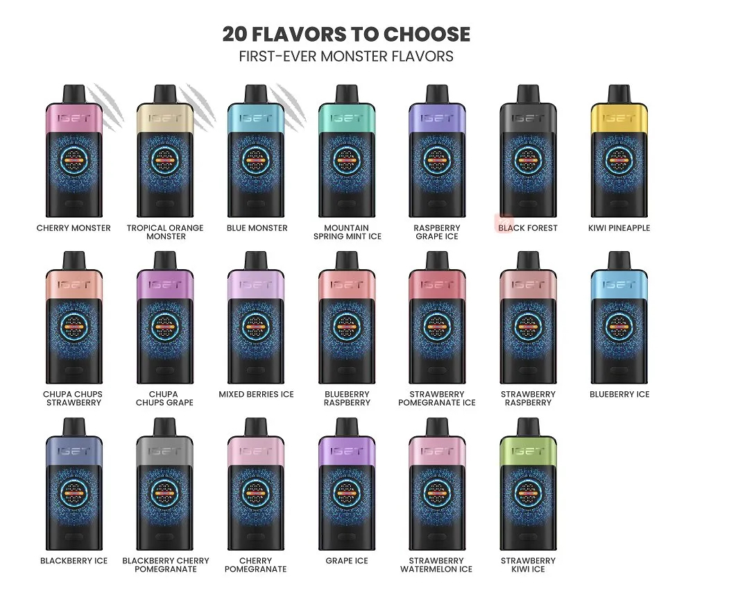 New IGET ONE 12000 Puffs 12 Flavors