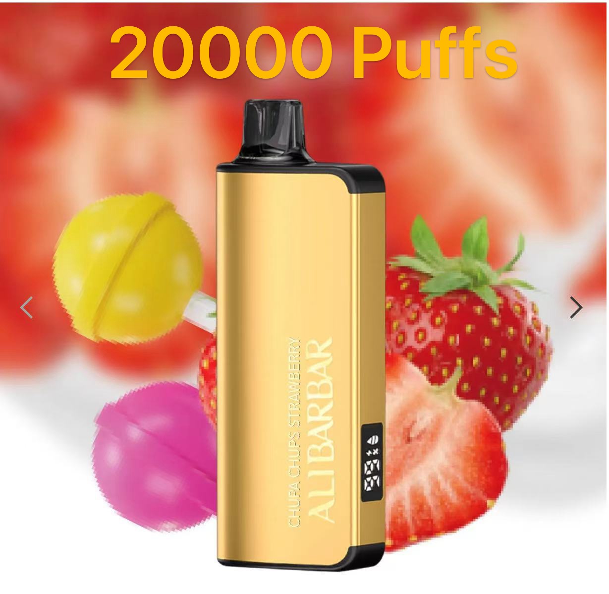 New Alibarbar Ingot 20000 Puffs Disposable Vape 18 Flavors