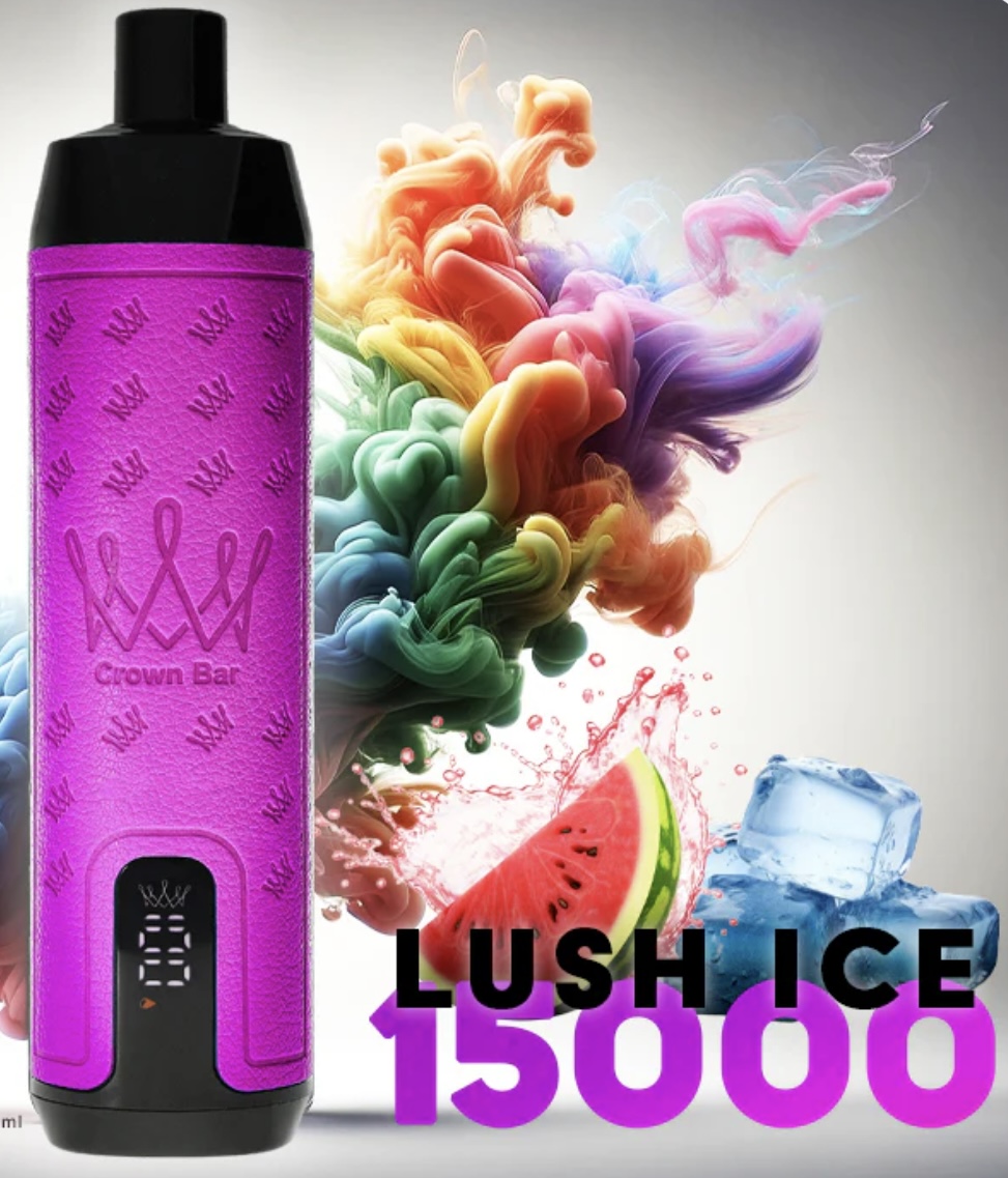new Crown Bar 15000 Puffs 7 Flavors