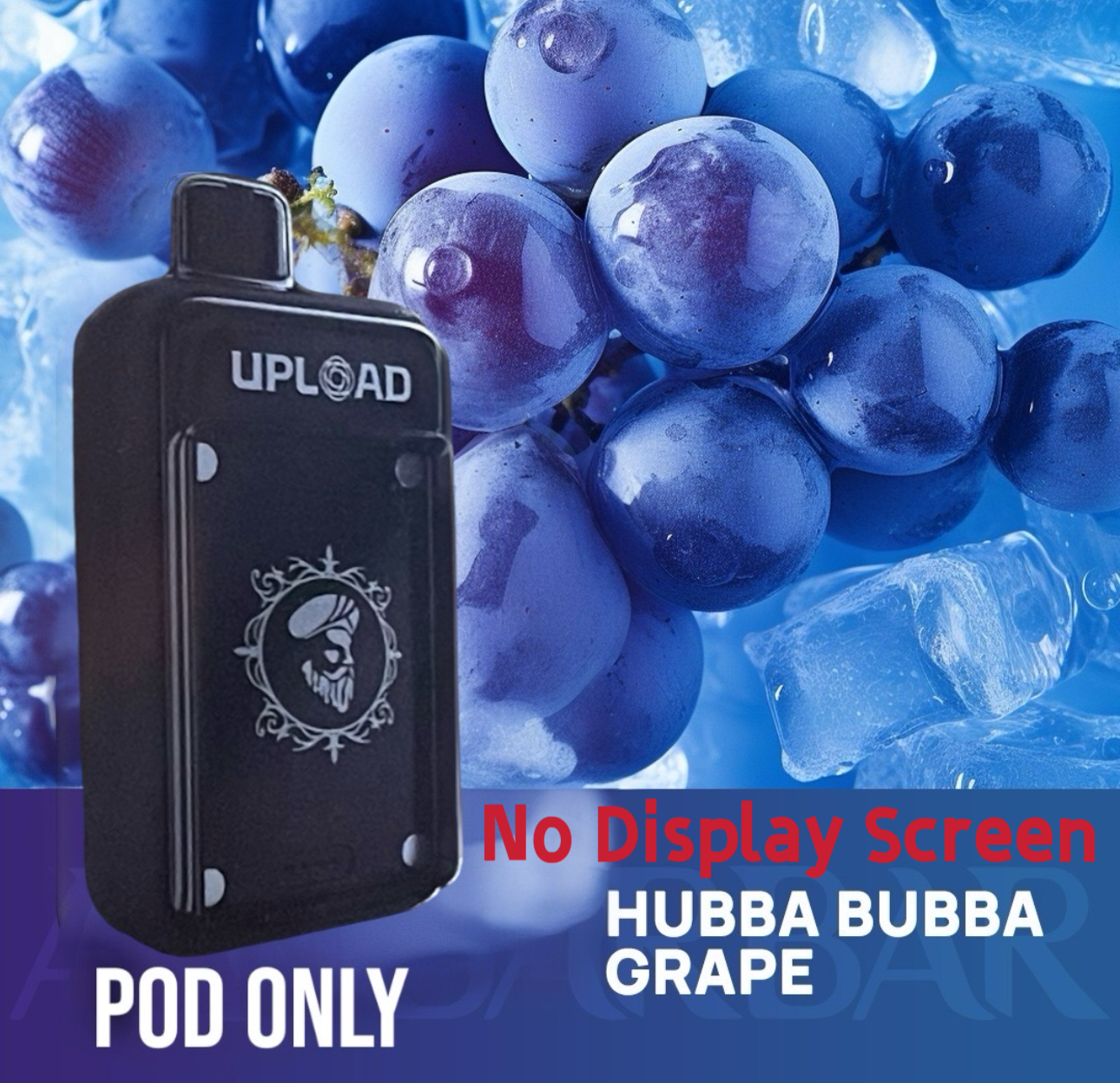 AliBarBar Upload POD 25000 puffs**NO Display LED Screen**