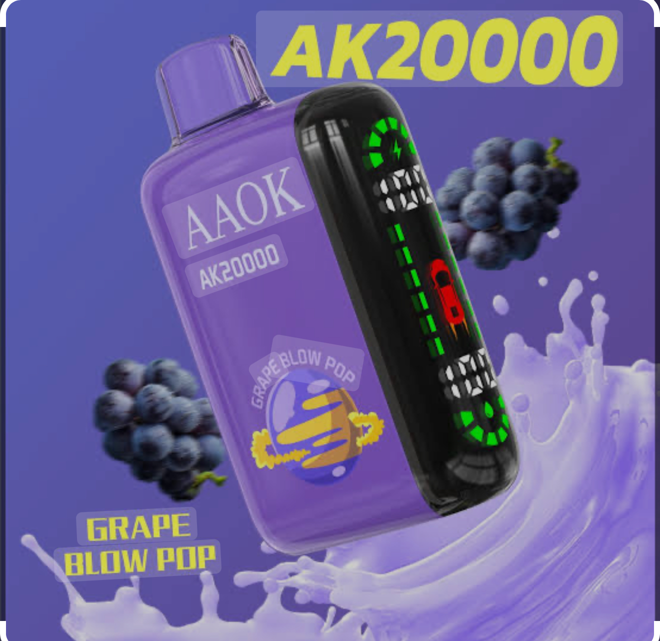 new AAOK 20000 Puffs Disposable Vape 21 Flavors