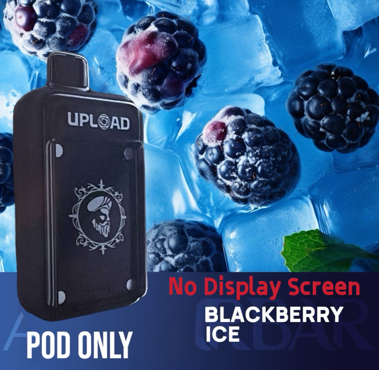 AliBarBar Upload POD 25000 puffs**NO Display LED Screen**