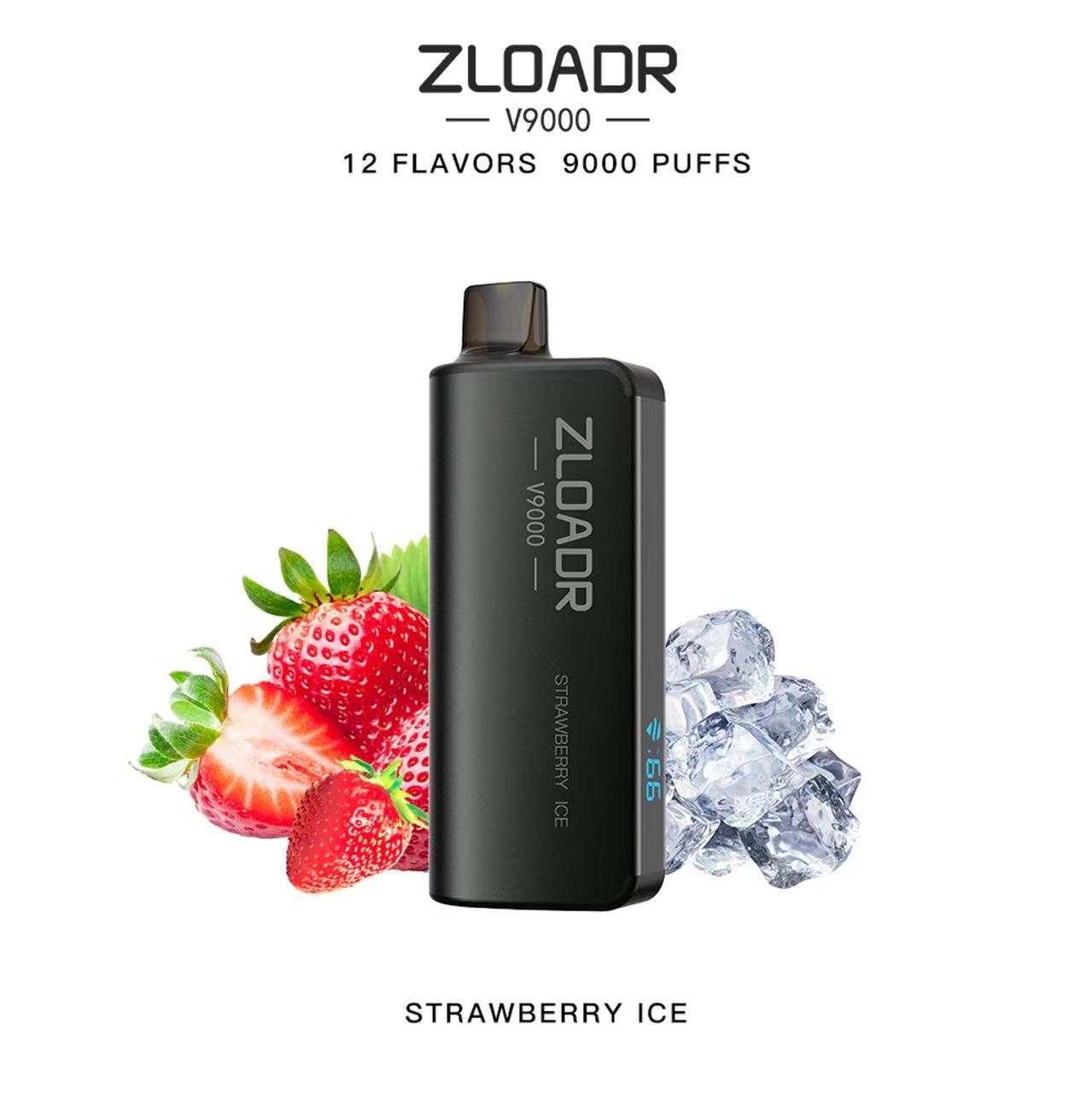New ZLOADR V9000 Puffs Disposable Vape 16 Flavors