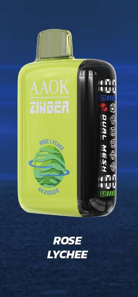 new AAOK 20000 Puffs Disposable Vape 21 Flavors