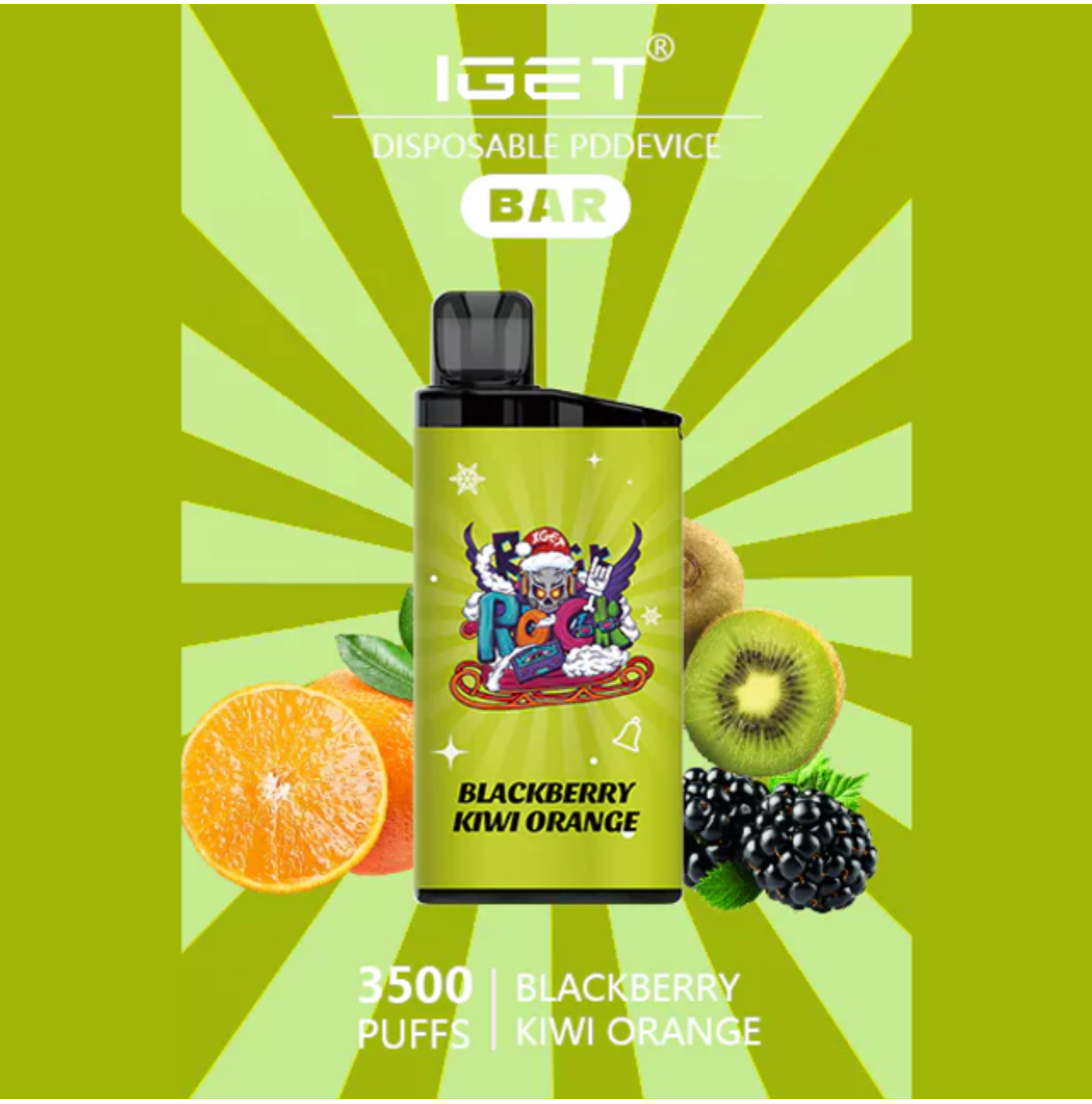 clearance IGET Bar 3500 Puffs Big Sale 40 Flavors