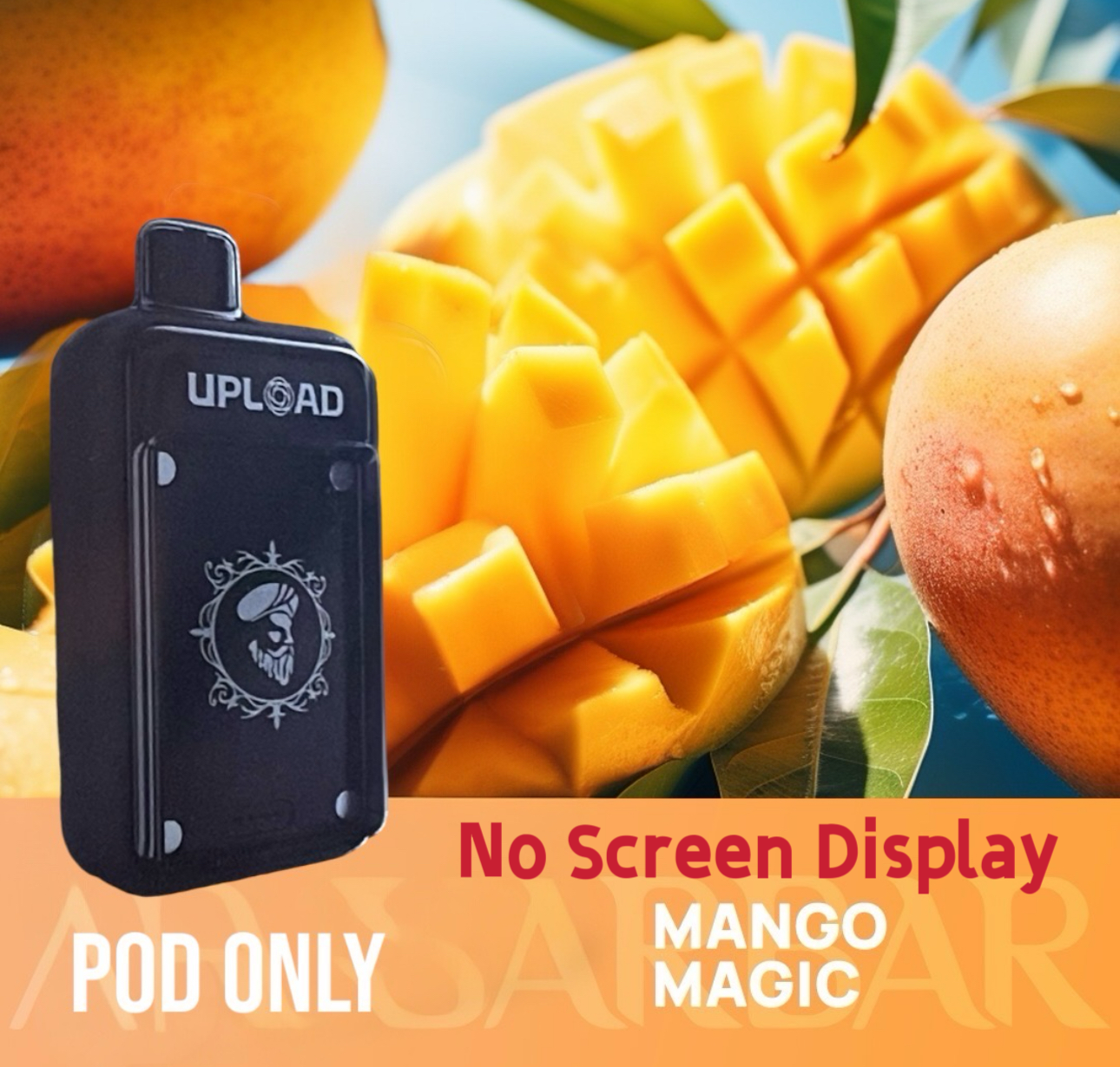 AliBarBar Upload POD 25000 puffs**NO Display LED Screen**