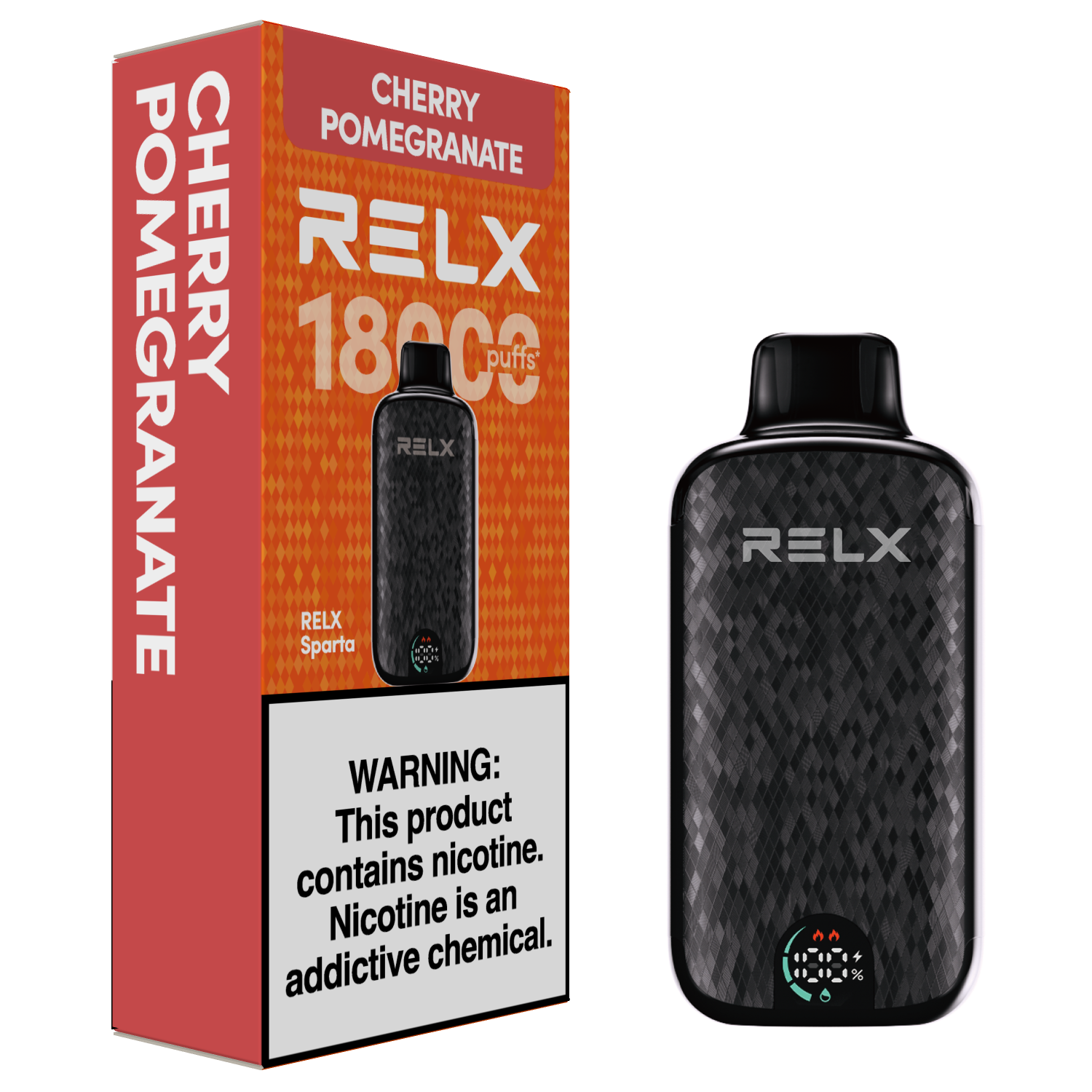 new Relx Sparta 18000 Puffs 20 Flavors