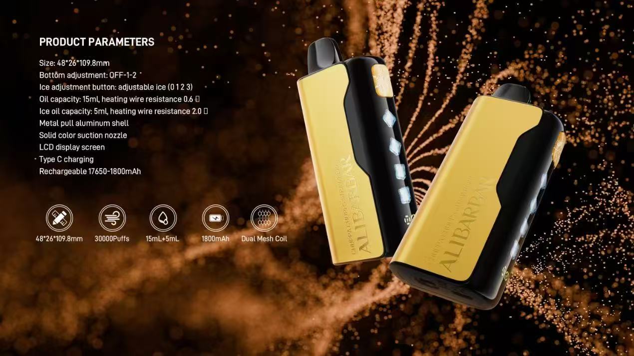 New Alibarbar Ice Adjust 12000 Puffs Disposable Vape 15 Flavors