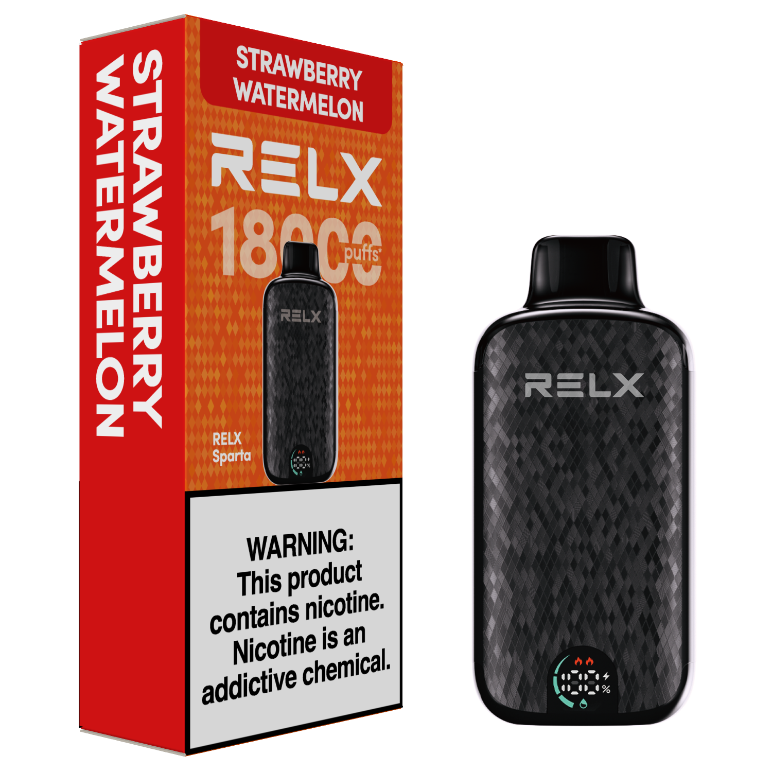 new Relx Sparta 18000 Puffs 20 Flavors