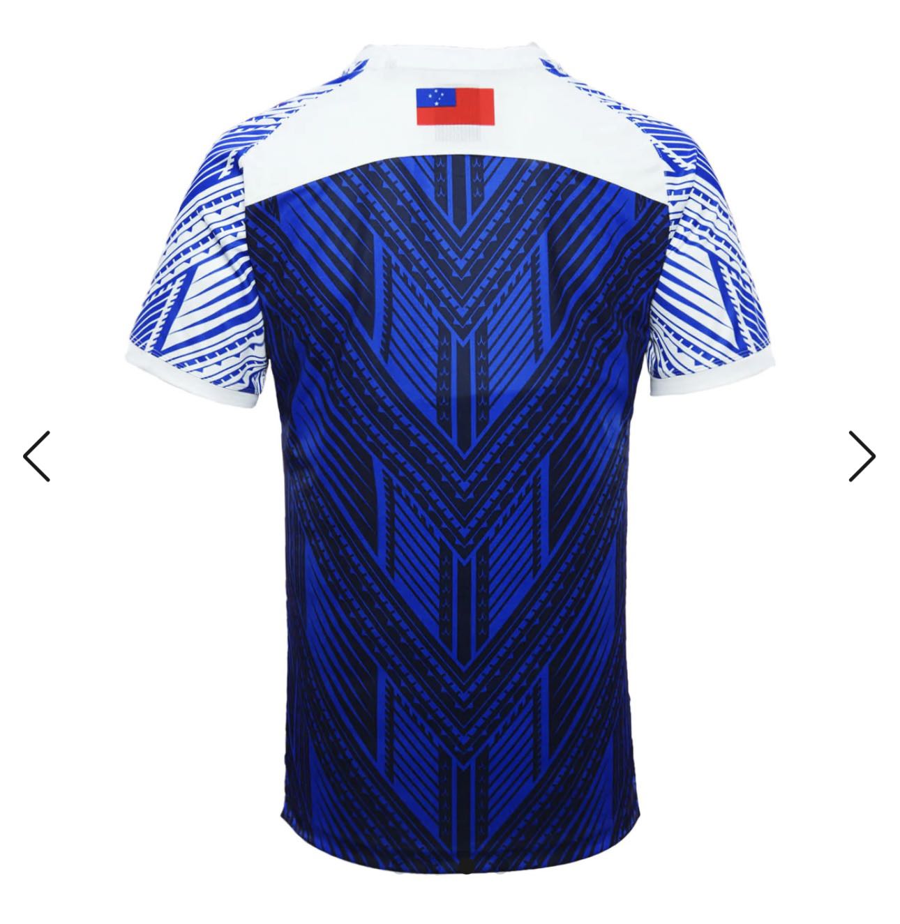 Toa Samoa 2024 White Training Jersey - Rugbysky