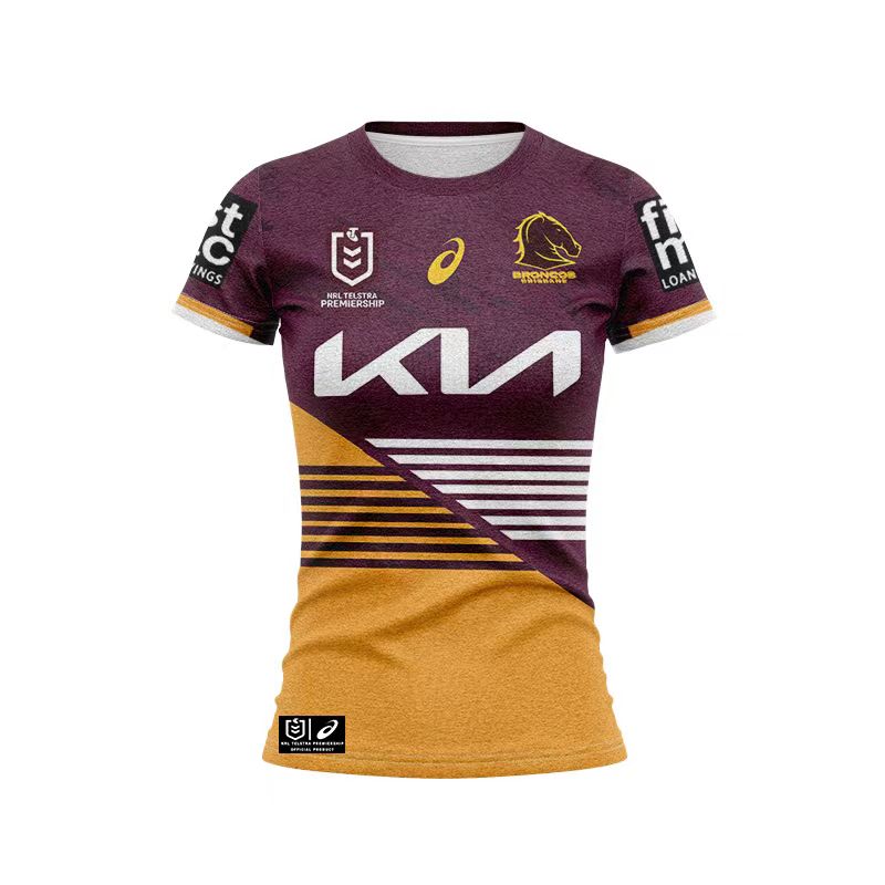 Women's Brisbane Broncos 2024 Home Jersey Rugbysky