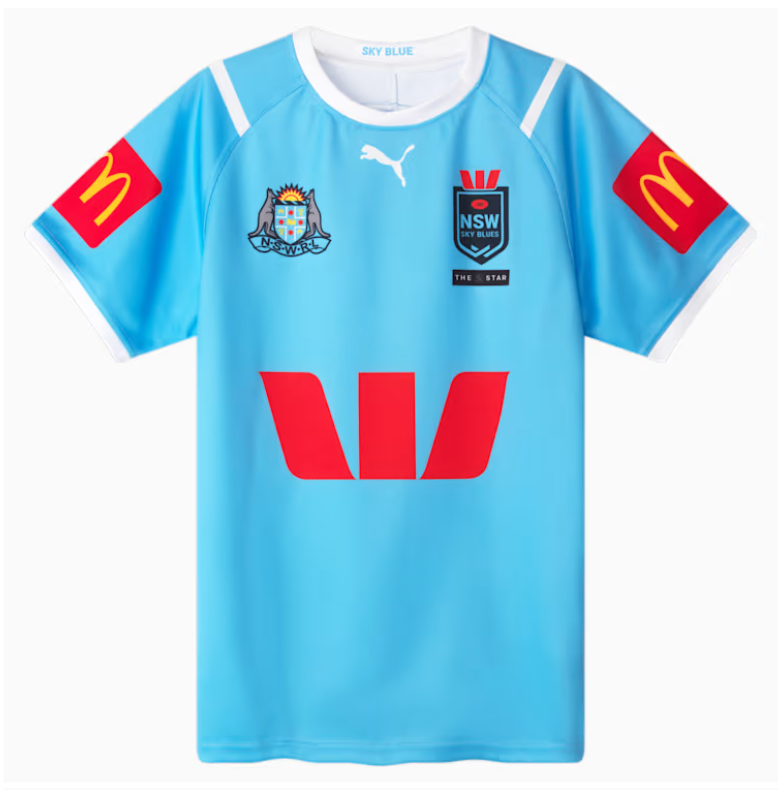 NSW Blues 2024 Sky Blue Jersey - RUGBYSKY