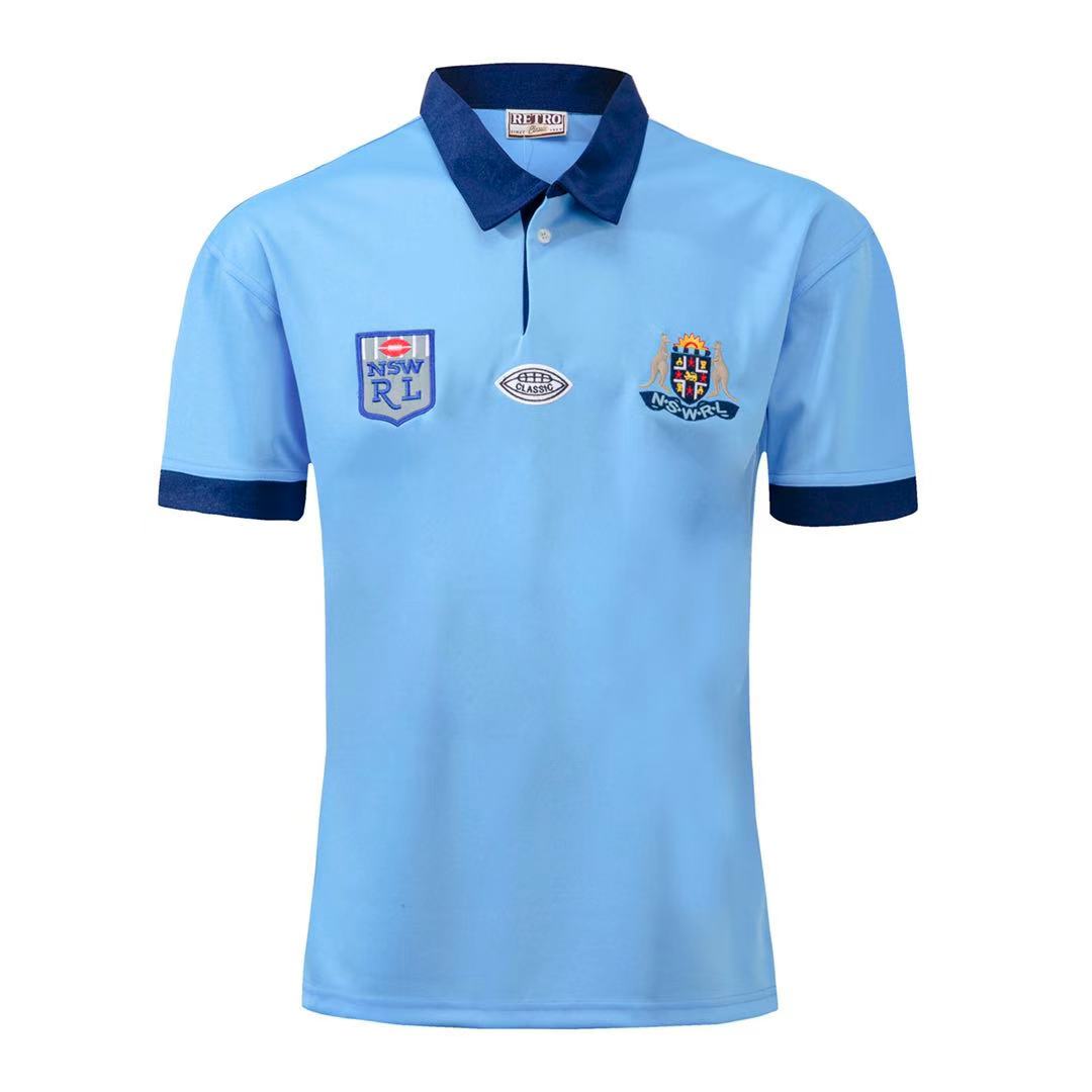 NSW Blues 1985 Retro Jersey - RUGBYSKY