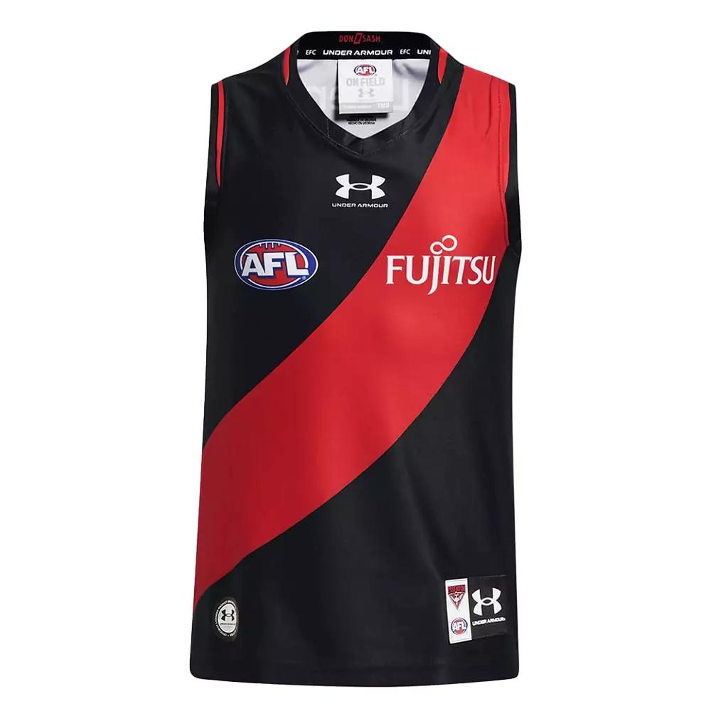 AFL Essendon Bombers 2024 Home Guernsey - RUGBYSKY