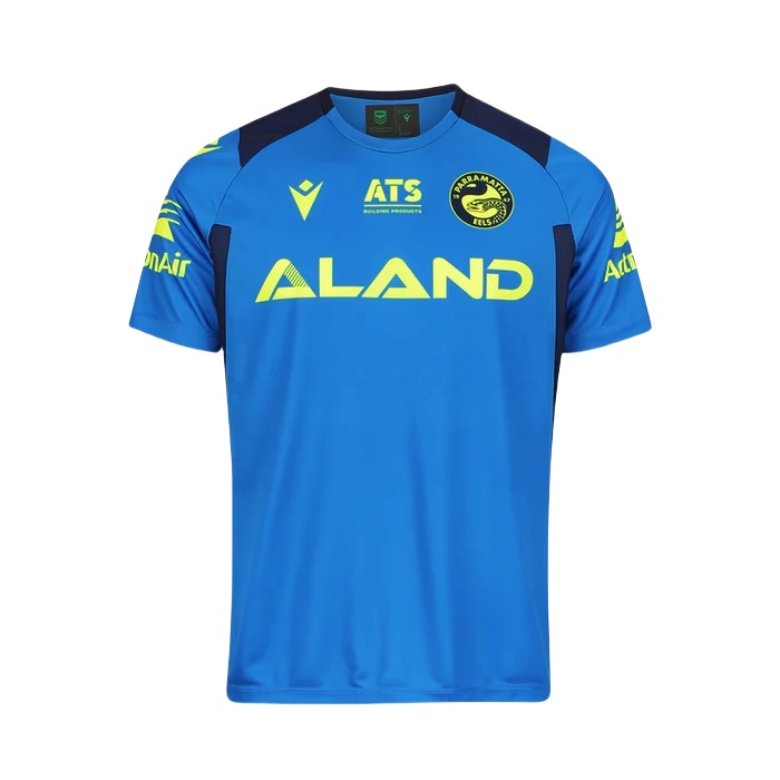 NRL Parramatta Eels 2024 Blue Training Jersey - RUGBYSKY