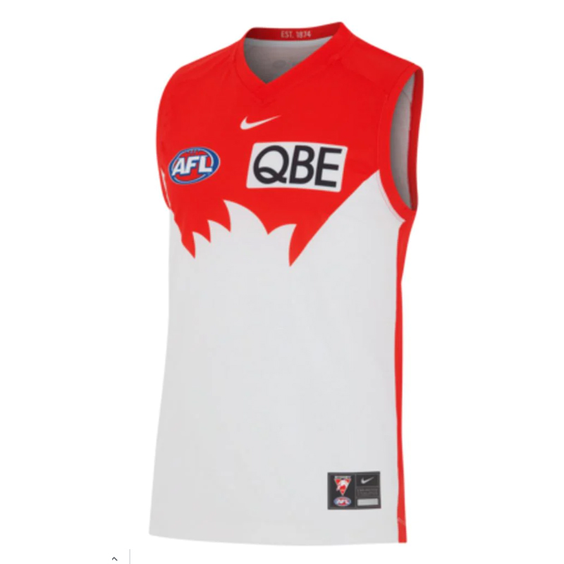 AFL Sydney Swans 2024 Home Guernsey RUGBYSKY