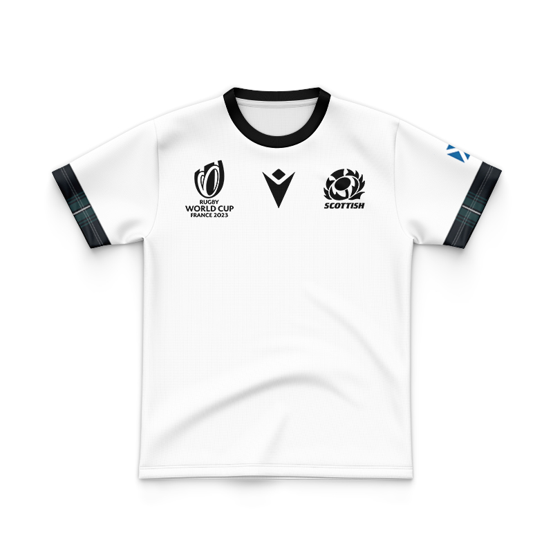 Kid's Scotland Rugby 2023 Away Jersey IRUGBYDAY