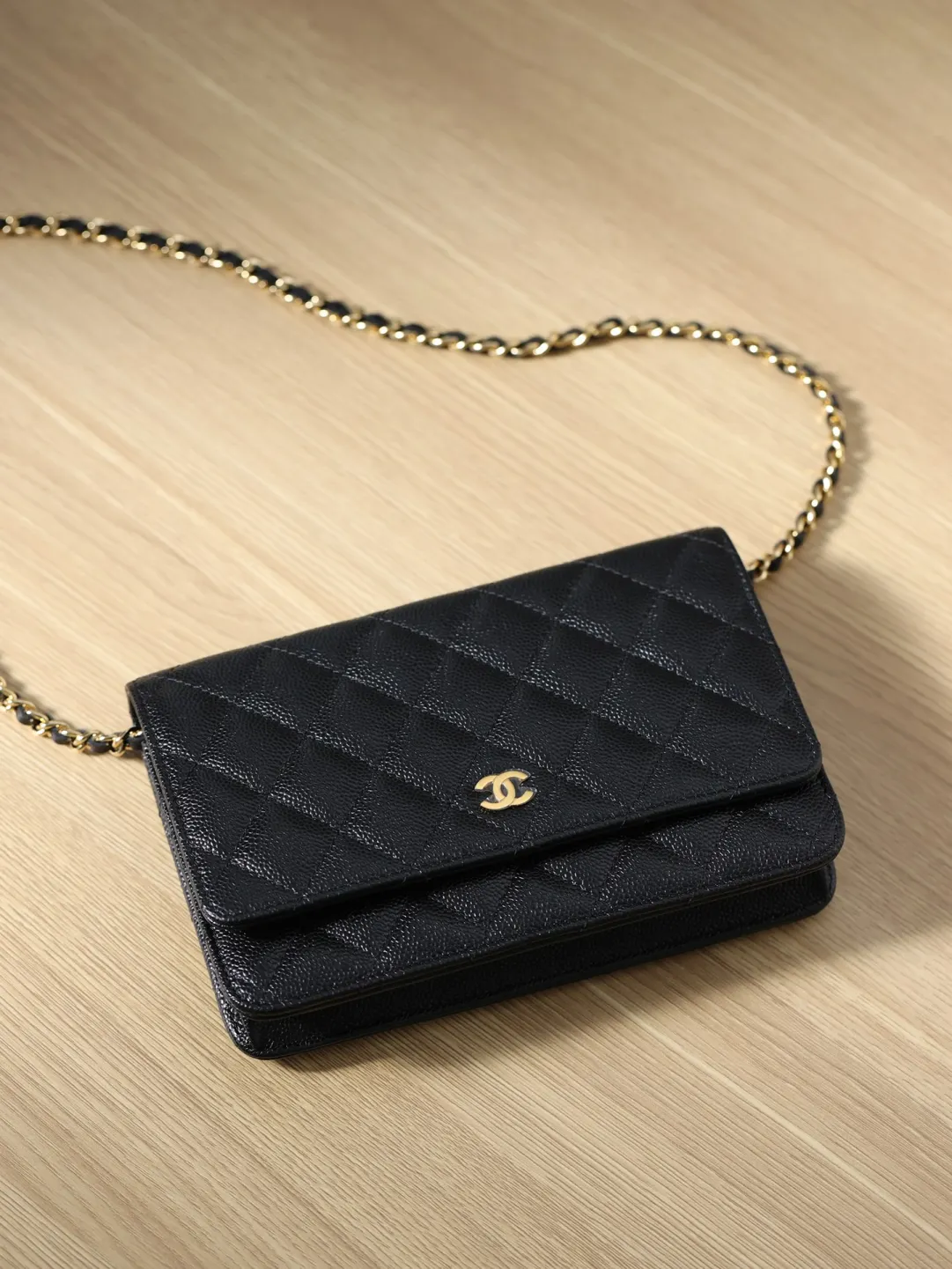 cheapest chanel wallet on