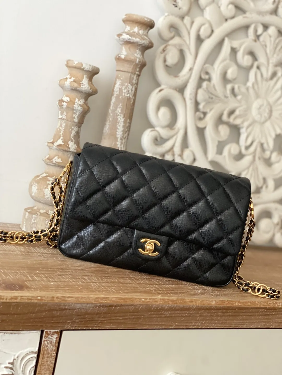 Chanel Black Quilted Lambskin Mini CC replica - Affordable Luxury Bags
