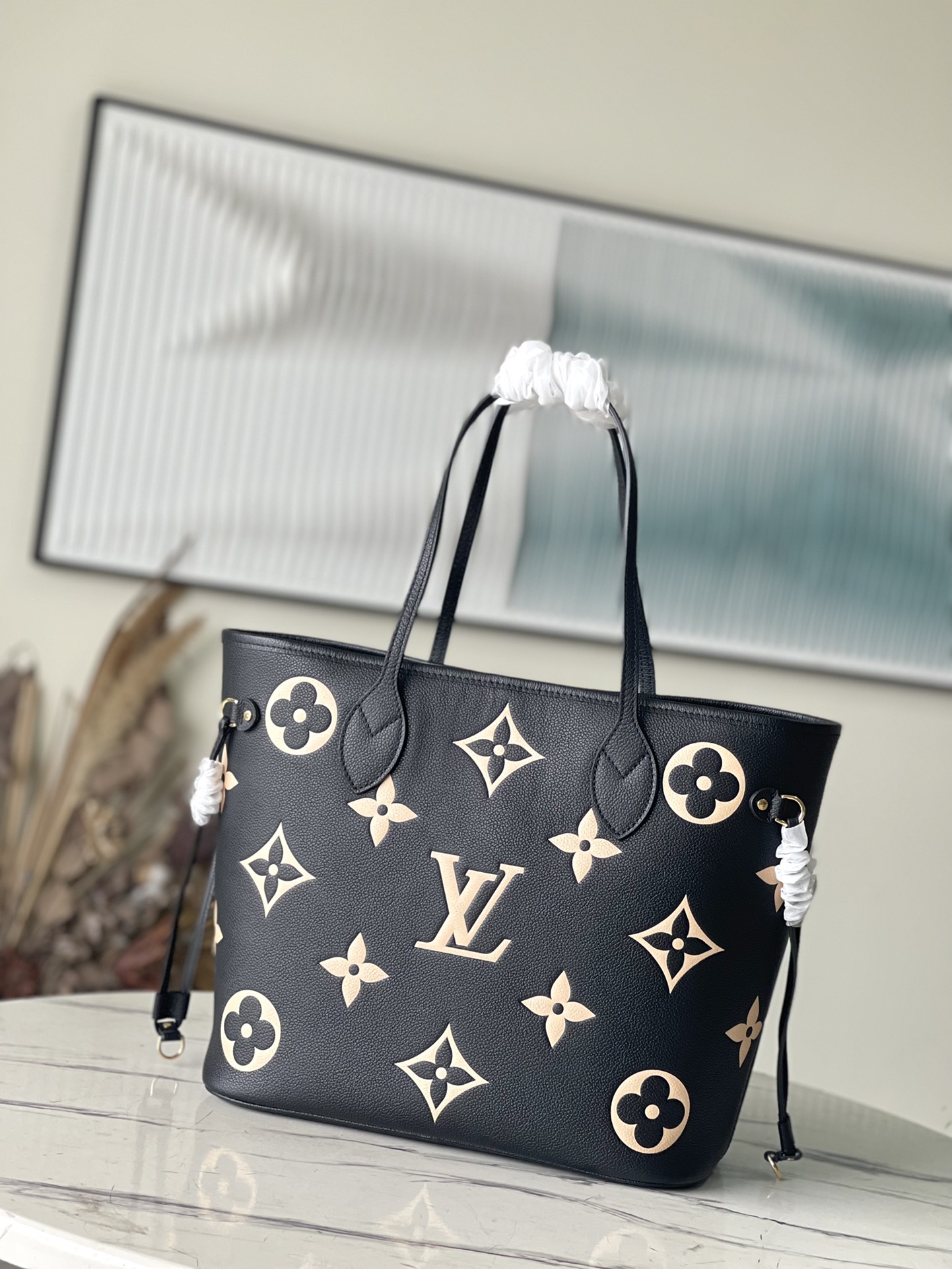 Louis Vuitton Neverfull MM Monogram Bags Handbags Purse Beige   Amazonin Shoes  Handbags