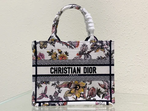 Replica Christian Dior Medium Dior Bobby Bag Blue Fake Sale Online