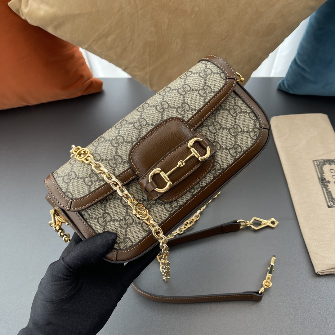 Replica Gucci Horsebit 1955 shoulder bag 735178 2TCG8563